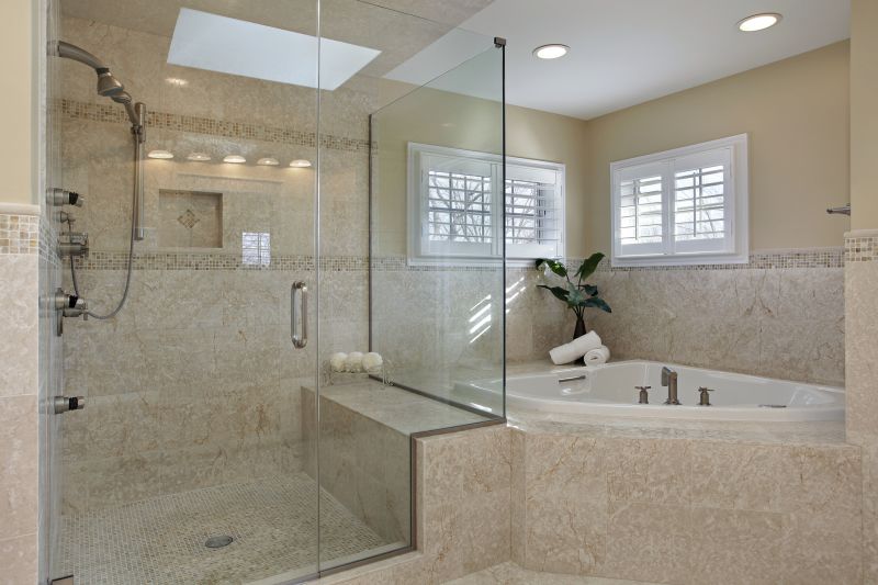 Contemporary Bathtub Area